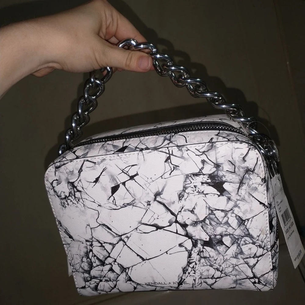 Kendall + Kylie Marble Crossbody Bag - NWT